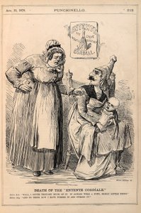 Død av 'Entente Cordiale', 1870 (tregravering) av George and Hammar, George Wevill