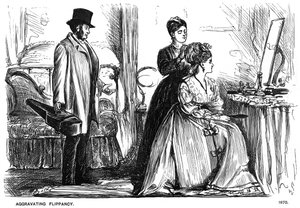 Skjerpende flipp, 1870 1891. av George du Maurier