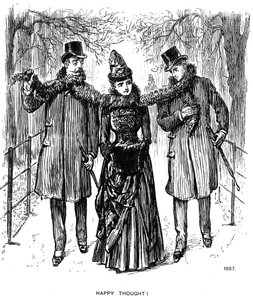 Glad tanke!, 1887 1891. av George du Maurier