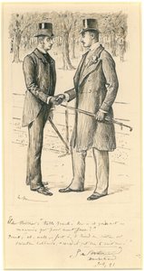 Hei Frank!, 1891 av George du Maurier