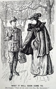 Atferden til den moderne kvinnen. av George du Maurier