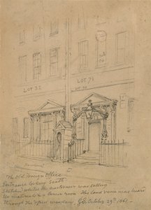 Det gamle utenrikskontoret, Downing Street av George the Elder Scharf
