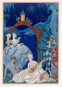 Ball Under the Blue Moon, illustrasjon for 