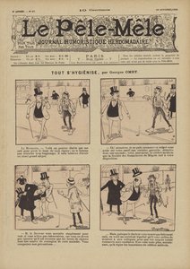 Desinfiser alt. Illustrasjon for Le Pele-Mele, 1902