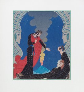 Empedokles, antatt Gud. Empedokles, antatt Gud av Georges Barbier