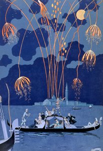 'Fyrverkeri i Venezia', 1924