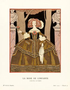 Illustrasjon fra Gazette du Bon Ton av Georges Barbier