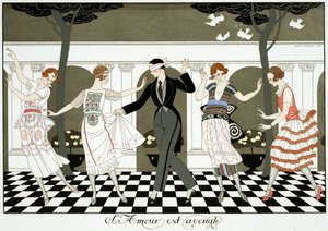 Kjærlighet er blind av Georges Barbier