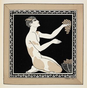 Nijinsky som faun i balletten L