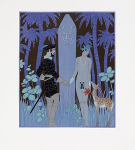 Pocahontas, Princesse (Pocahontas, Princess) av Georges Barbier