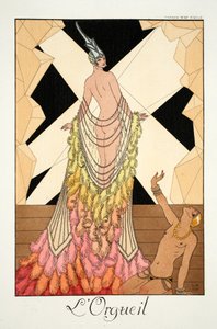 Pride, fra "Falbalas and Fanfreluches, Almanac of Present, Past and Future Modes" av Georges Barbier