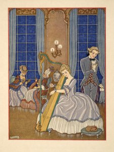 Valmont Seducing his Victim, illustrasjon fra 
