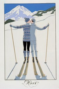 Winter: Lovers in the Snow, motetallerken fra 