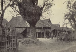 Burma: I Kengtung (s/hvitt bilde) av Georges Bertin Scott