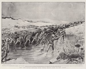 Hvordan marinebrigaden tok sine tunge kanoner til fronten
