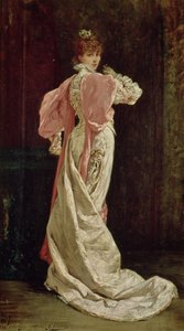 Sarah Bernhardt (1844-1923) i rollen som dronningen i 
