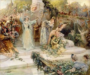 Festivalen, av Georges Clairin