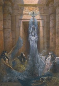 Gudinnen Neith av Georges Clairin