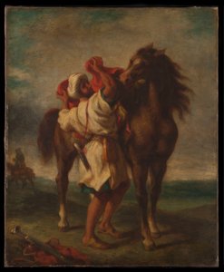 Araber saler hesten sin av Georges Décote