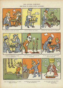 Flotte menns favorittspill, illustrasjon for Le Rire