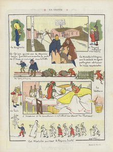 Influensa. Illustrasjon for Le Rire