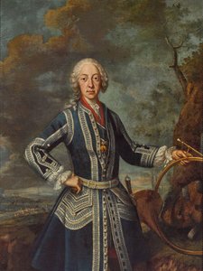 Maximilian III Joseph i jaktkjole (olje på lerret)