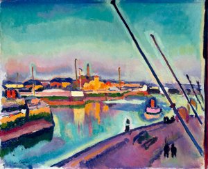 Notre-Dame Embankment, Le Havre', 1908.