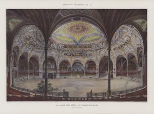 Salle des Fetes på Champ de Mars, universell utstilling 1900, Paris