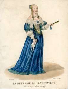 Anne Genevieve av Bourbon-Conde, hertuginne av Longueville, Anne de Bretagne, tidlig på 1800-tallet.