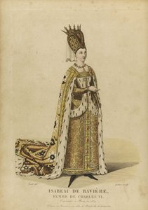 Isabeau de Baviere, dronning av Frankrike (Isabelle de Baviere, ou de Wittelsbach Ingolstadt
