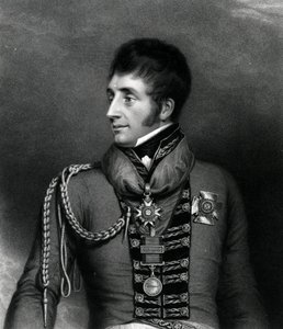 Generalmajor Den ærede Sir William Ponsonby, 1817 av Georges Maile