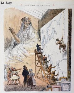 Europa. Tegning av Georges Meunier (1869-1942). I "" Le Rire Rouge"" av Georges Meunier