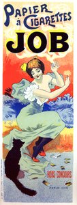 Job sigarett papir. Plakat av Georges Meunier av Georges Meunier