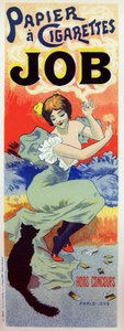 Livsstil. Job rullepapir for sigarett. Plakat av Georges Meunier, Frankrike, ca. 1895 (plakat)