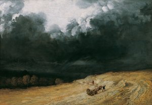 tordenvær landskap