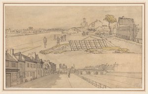 To utsikter over Paris, første halvdel av 1800-tallet.