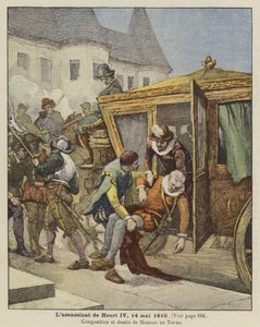 Attentatet på kong Henry IV av Frankrike, 14. mai 1610