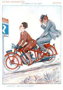 Illustrasjon fra La Vie Parisienne