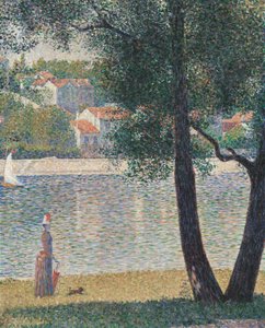 Seinen ved Courbevoie, 1885. av Georges Pierre Seurat