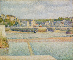 Port-en-Bessin: The Outer Harbor (lavvann) av Georges Pierre Seurat