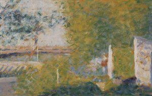 Broen ved Bineau. av Georges Pierre Seurat