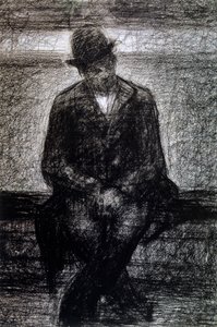 Vagabond, c1880-1891 av Georges Pierre Seurat