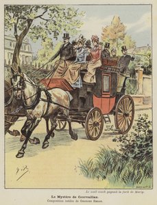 The Mystery of Courvaillan (farge litho)