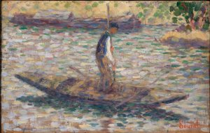 En fisker av Georges Seurat