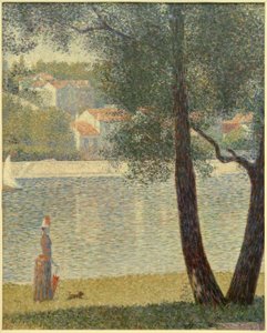 Seinen ved Courbevoie av Georges Seurat