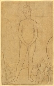 Studer etter "The Models" av Georges Seurat