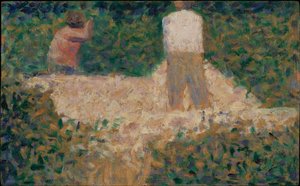To steinhuggere av Georges Seurat