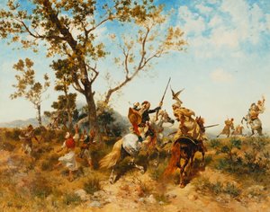 Et arabisk Hawking-parti, 1907