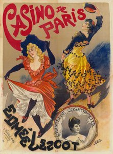 Casino i Paris. Edmee Lescot, ca 1895-1900.