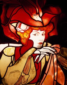 Kvinnefigur, detalj av Georges de Feure